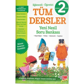 2. Sınıf Tüm Dersler Yeni Nesil Soru Bankası