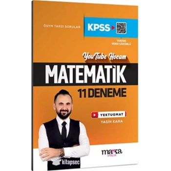 2025 KPSS Matematik 11 Deneme Tamamı Video Çözümlü Yektugmat
