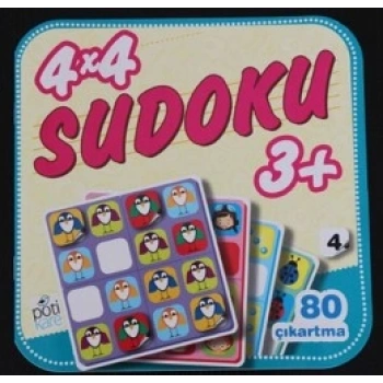 4 x 4 Sudoku – 4 (3 Yaş +)