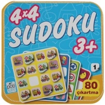 4x4  Sudoku – 1 (3 Yaş +)