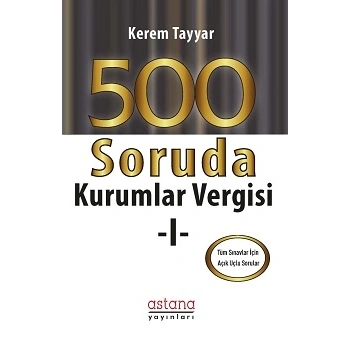 500 Soruda Kurumlar Vergisi 1