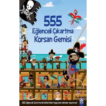 555 Eğlenceli Çıkartma Korsan Gemisi