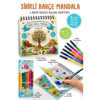 Sihirli Bahçe Mandala