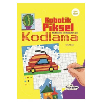 Robotik Piksel Kodlama Sarı Kitap