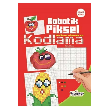 Robotik Piksel Kodlama Kırmızı Kitap