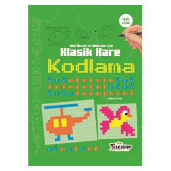 Klasik Kare Kodlama Yeşil Kitap