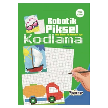 Robotik Piksel Kodlama Yeşil Kitap
