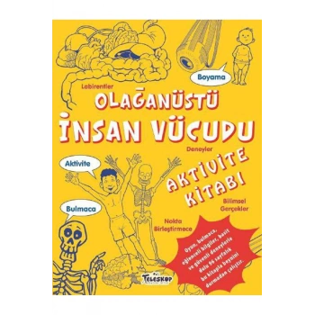 Olağanüstü İnsan Vücudu Aktivite Kitabı