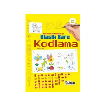 Klasik Kare Kodlama Sarı Kitap