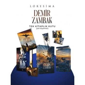 Demir Zambak 1 - Tek Kitaplık Kutu Yan Boyamalı - Ciltli