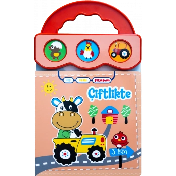 İlk Sesli Kitabım - Çiftlikte - Ciltli
