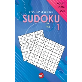 Oyun, Zeka Ve Eğlence- Sudoku 1 Kolay, Orta, Zor