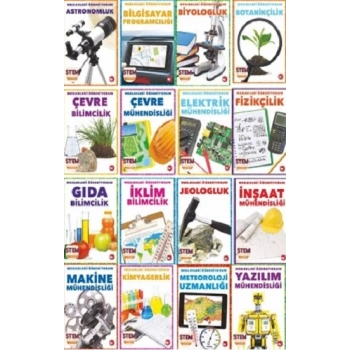 Meslekleri Öğreniyorum Set - 16 Kitap
