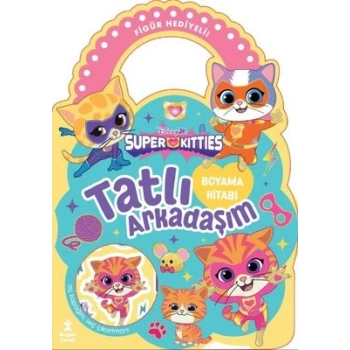Disney Jr.Supper Kitties - Tatlı Arkadaşım Boyama Kitabı