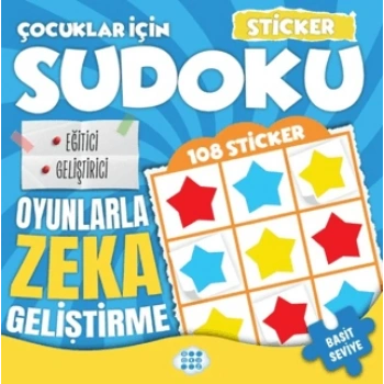 Çocuklar İçin Sudoku - Sticker Hediyeli Basit Seviye 3