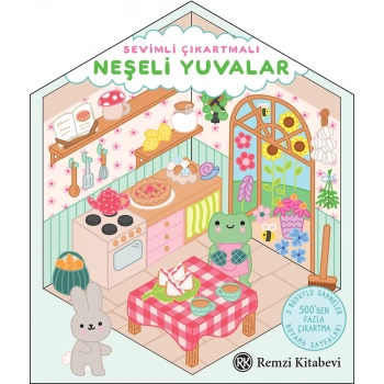 Sevimli Çıkartmalı Neşeli Yuvalar