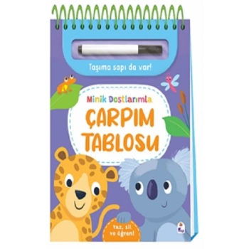 Minik Dostlarımla Çarpım Tablosu – Yaz, Sil ve Öğren