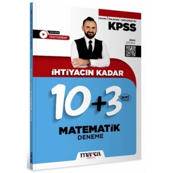 KPSS İhtiyacın Kadar Matematik 10+3 Deneme