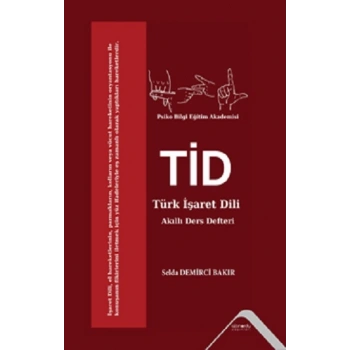 Türk İşaret Dili (TİD) Akıllı Ders Defteri