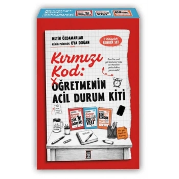 Kırmızı Kod - Öğretmenin Acil Durum Kiti (Set -3 Kitap)