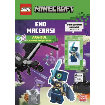 Lego Minecraft End Macerası Ara-Bul Çıkartmalı Faaliyet Kitabı