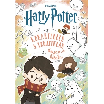 Film Özel Harry Potter Karakterler Ve Yaratıklar Boyama Kitabı