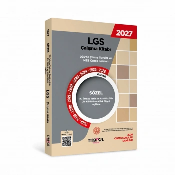 2027 MEB LGS Sözel İnkılap Tarihi Çalışma Kitabı Çıkmış Sorular ve Örnek Sorular Video Çözümlü