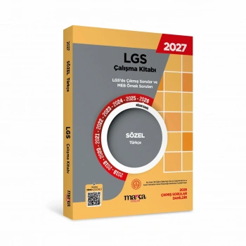 2027 MEB LGS Sözel Türkçe Çalışma Kitabı Çıkmış Sorular ve Örnek Sorular Video Çözümlü
