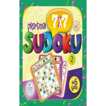 7 X 7 Sudoku – 2 (6 Yaş +)