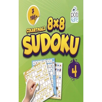 8x8 Çıkartmalı Sudoku (4)