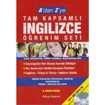 Adan Zye Tam Kapsamlı İngilizce Öğrenim Seti