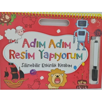 Adım Adım Resim Yapıyorum - Kırmızı