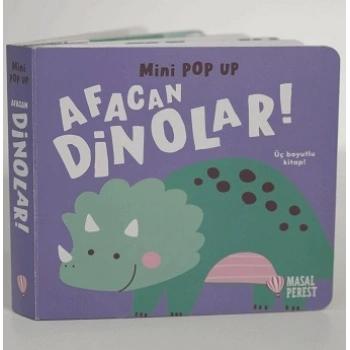 Afacan Dinolar - Mini Pop Up (Ciltli)