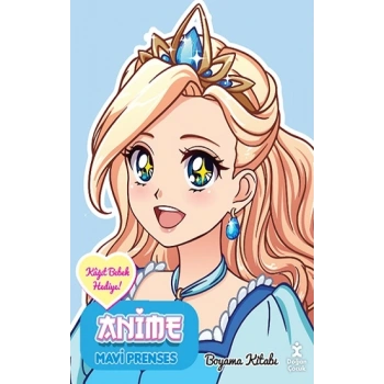 Anime Mavi Prenses Boyama Kitabı