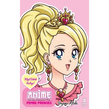 Anime Pembe Prenses Boyama Kitabı