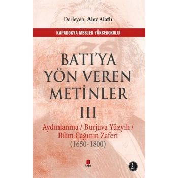 Batıya Yön Veren Metinler 3
