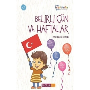 Belirli Gün ve Haftalar Etkinlik Kitabı (48 Ay ve Üzeri) - Mavi Çember Okul Öncesi Eğitim