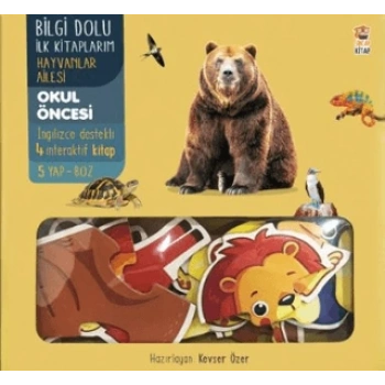 Bilgi Dolu İlk Kitaplarım Hayvanlar Ailesi Set (5 Kitap)