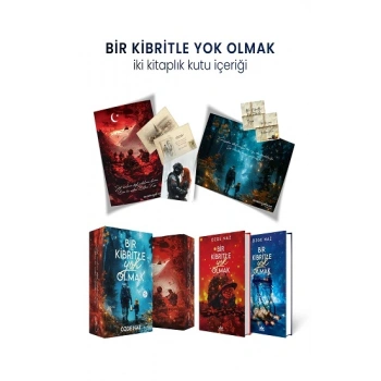Bir Kibritle Yok Olmak İki Kitaplık Hediyeli Özel Kutu (Ciltli)