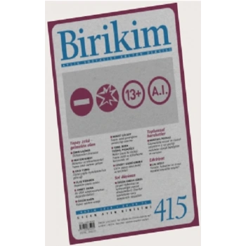 Birikim Sayı 415 - Kasım 2023