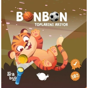 Bonbon Toplarını Arıyor - Fenerli Ara Bul Kitabı 18 + Ay