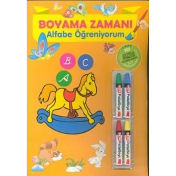 Boyama Zamanı: Alfabe Öğreniyorum