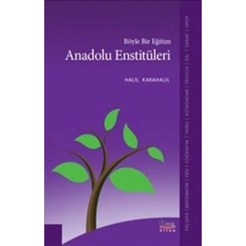 Böyle Bir Eğitim Anadolu Enstitüleri