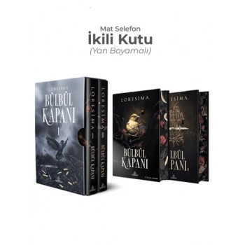Bülbül Kapanı İkili Kutu - Yan Boyamalı (Ciltli)