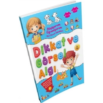Büyüyorum Öğreniyorum Okul Öncesi Etkinlikleri Dikkat ve Görsel Algı
