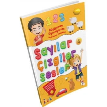 Büyüyorum Öğreniyorum Okul Öncesi Etkinlikleri Sayılar Çizgiler Sesler