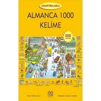 Çıkartmalarla Almanca 1000 Kelime
