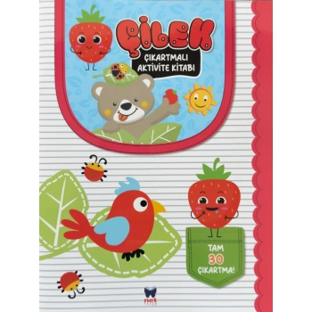 Çıkartmalı Aktivite Kitabı - Çilek