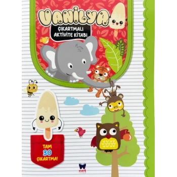 Çıkartmalı Aktivite Kitabı - Vanilya