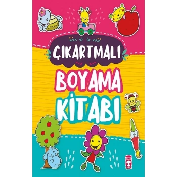 Çıkartmalı Boyama Kitabı